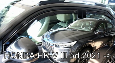 For HONDA HRV III 2021- 5.doors Wind deflectors 4.pc HEKO 17186 | eBay