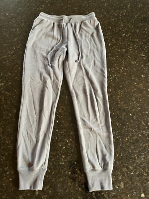 Wild Fable Gray Sweat Pants Drawstring Cuffs At Ankle Size S