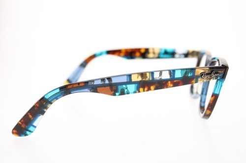 Ray Ban Wayfarer serie speciale vintage #7 RB2140 1107/96 50/22 mm *ROTTI* - Foto 5 di 14