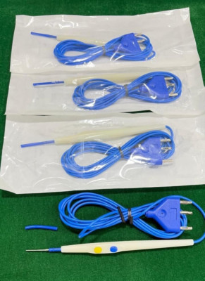 4pc Laparoscopic Disposable Electro Cautery Pencil for Electrocautery Generator