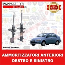 COPPIA 2 AMMORTIZZATORI ANTERIORI CHEVROLET AVEO DAEWOO KALOS 1.2 LPG 1.4