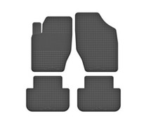Gummifußmatten für  Peugeot 308 I Bj. 2007 - 2013 schwarz Automatten Neu PX-19