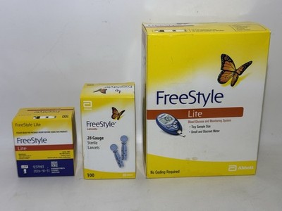 Freestyle Lite 100 Test Strips Bundle