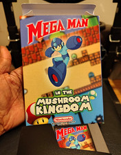 Mega Man in the Mushroom Kingdom Nintendo NES Game Cartridge w/ Box (Nintendo)