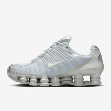 New Nike Women's Shox TL Shoes - Pure Platinum (IO1912-043)