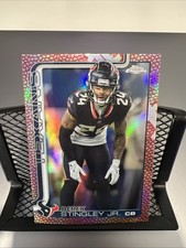 2025 Topps Chrome Derek Stingley Jr Pigskin Refractor #116