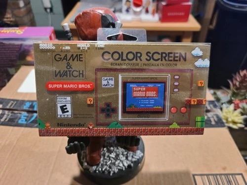 Nintendo Super Mario Bros Handheld Game and Watch 35th Anniversary Edition - New