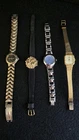 Vintage Women's Watch Lot: Seiko, Fossil, Medana & Geneva - 4 Piece Collection