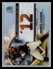 Marco Luciano San Francisco Giants #BTP-12 Bowman 2023 Scouts Top 100