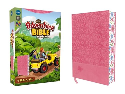 NIrV, Adventure Bible for Early Readers, Leathersoft, Pink, F... - 9780310745204 - Image 3