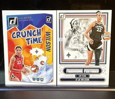 2025 Panini Donruss WNBA Las Vegas Aces A’ja Wilson CrunchTime FranchiseFeature