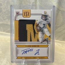 2024 Panini National Treasures Collegiate - College Silhouettes Signatures Frank