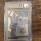 Karl-Anthony Towns 2015-16 Select Rookie Signatures /199 #RS-KA BGS 9.5 Gem Min
