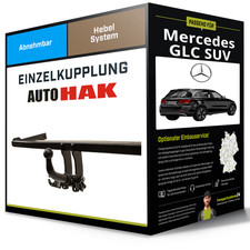 Abnehmbare Anh&auml;ngerkupplung f&uuml;r MERCEDES GLC SUV 19- Typ X253 Auto Hak NEU