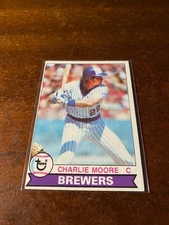 1979 Topps - Charlie Moore #408 - FREE SHIPPING