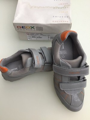 Geox J BETTER B Grau Gr.34 Mädchen Sneaker Freizeitschuhe UVP:59,95  NEU