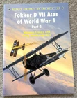 Osprey Aircraft of the Aces 63 - Fokker D VIl Aces of World War 1 Part 2