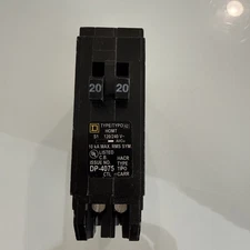 Square D by Schneider Electric Homeline 20A 1-Pole Circuit Breaker HOM120C