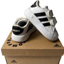 Adidas Grand Court 2.0 Toddler Size 6, White