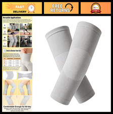 Bamboo Charcoal Knee Sleeve - Elastic Compression Support for Joint Pain Relief,
