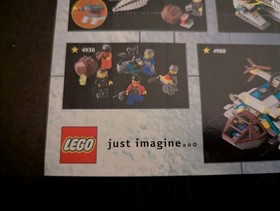 Vintage (1999) LEGO - ROCK RAIDERS Sets Poster - VERY RARE