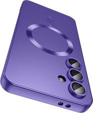 Magnetic for Samsung Galaxy S25 FE Case Compatible with MagSafe Built-in Camer