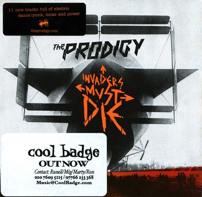 Prodigy - Invaders Must Die - Neue CD - Promo - H6244z