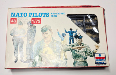 ESCI Nr.: 243 , Nato Pilots and Ground Crew vintage 198er -036-