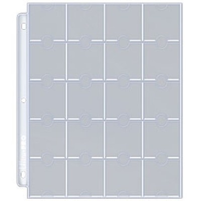 Ultra Pro 20-Pocket Coin Pages (10ct)