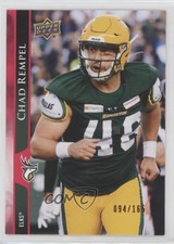 2021 Upper Deck CFL Red 94/165 Chad Rempel #59 z6b