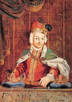 761691) AK Kaiser Joseph II Gemälde im Heimatmuseum Weißenhorn Ldkrs. Neu Ulm 