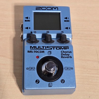 ZOOM MS-70CDR Multi-Stomp Spatial Effects Guitar Pedal