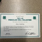 Emily The First 4-H Collector Doll Danbury Mint Porcelain Original Certificate — photo 7