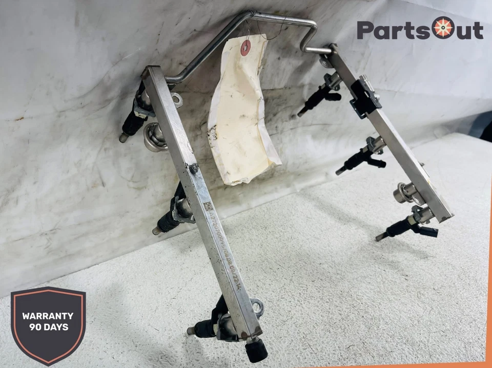 Riel inyector de combustible Mercedes C300 W204 2008-2011 con inyectores de combustible OEM AK2010130 Foto 3 de 4