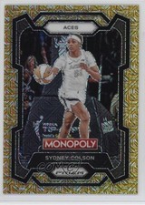 2024 Panini Prizm Monopoly WNBA Millionaire Gold Mojo /500 Sydney Colson #23 kf4
