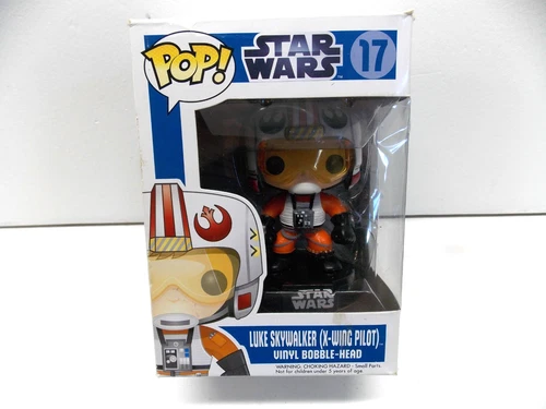 NEW FUNKO POP! STAR WARS LUKE SKYWALKER X-WING PILOT #17
