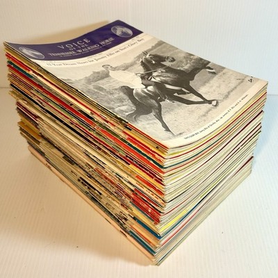 Voice of the Tennessee Walking Horse Magazine Lot of 52 1963-1975 (See List)
