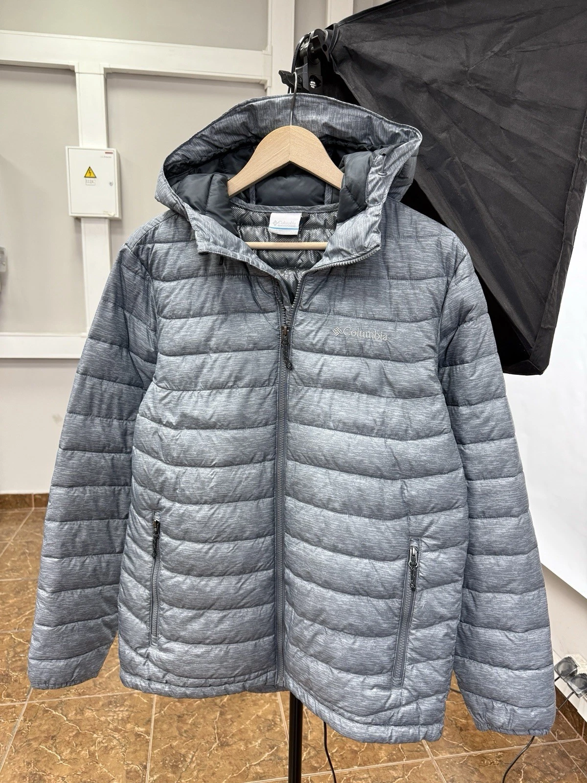 🇺🇸 Y2K Columbia Omni Heat Outdoor Winter Jacket Size M Color Blue