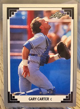 1991 Leaf Gary Carter #457 Dodgers