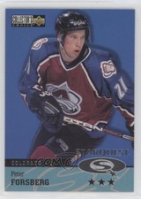 1997-98 Upper Deck Collector's Choice Starquest 3 Star Peter Forsberg HOF 0p9p