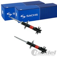 2X Sachs Gasdruck StoßDÄMpfer Vorne Passend FÜR Fiat Punto Links+Rechts