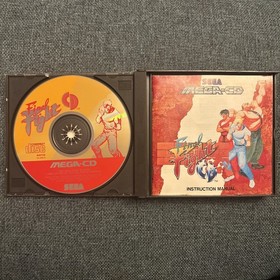 Final Fight CD - SEGA Mega CD - PAL UK - Complete And In Very Good Condition
