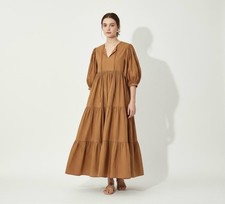 Indian Boho Printed Cotton Dress Colourful Summer Mom Comfy Travel Wear