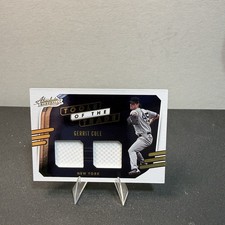 2021 Panini Absolute Tools of the Trade 2 Swatch Gerrit Cole #TT2-GC