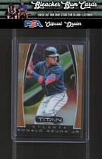 2019 Panini Chronicles 19 Ronald Acuna Jr. Titan Neon Orange FOTL #/17