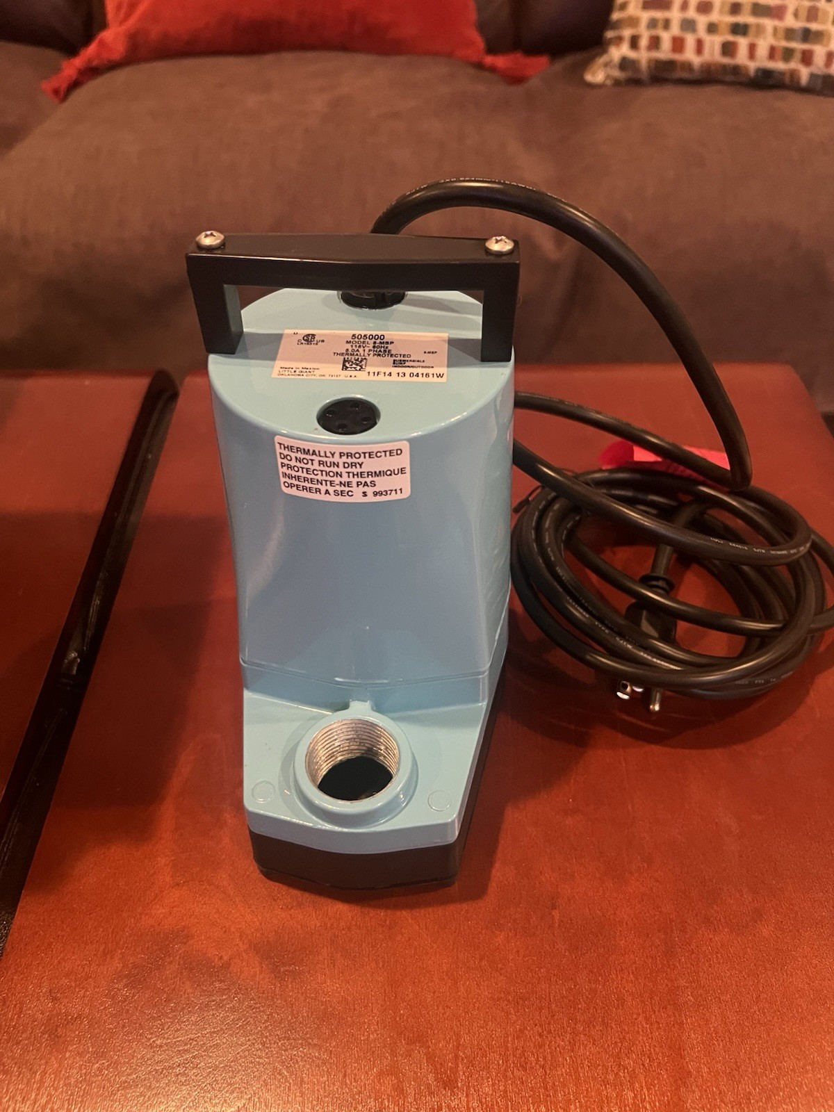 Little Giant 5-MSP 1/6CV Water Wizard Submersible Utility Pump 505000 115VAC