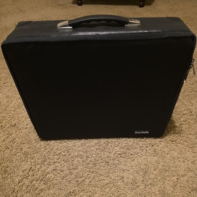 DocSafe Fireproof File Box with Lock Document Storage Organizer
