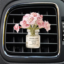 Miniature Flowers Vent Clips Girl Girly Car Accessories For Women Cute Car Dec Miniature Flowers Vent Clips Girl Girly Car Accessories For Women Cute Car Dec