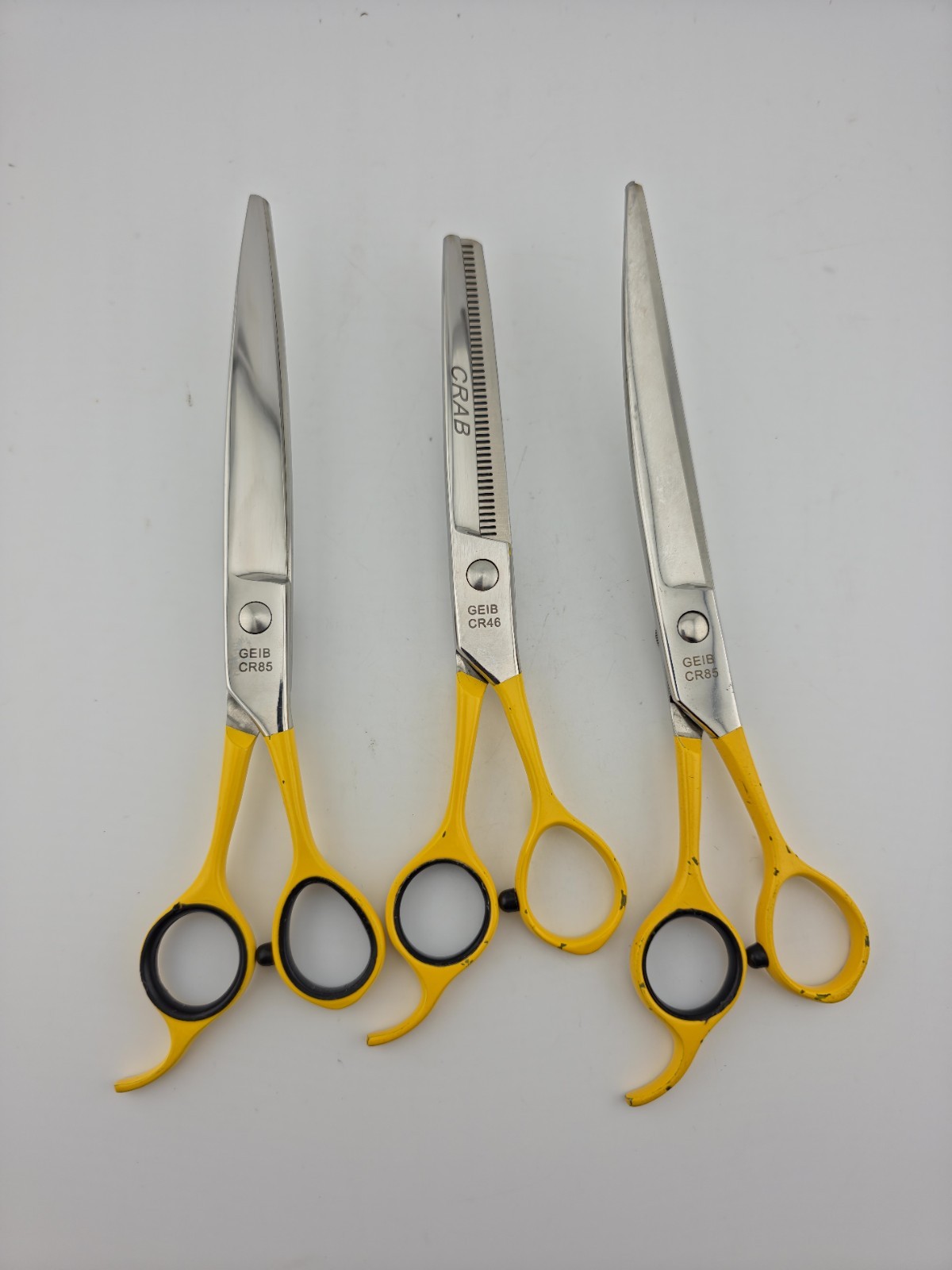 Pet Grooming Buttercut Geib Crab Scissors...Set of 3