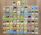 Pokémon Base Set x63 Card Bundle inc 6 x Holo